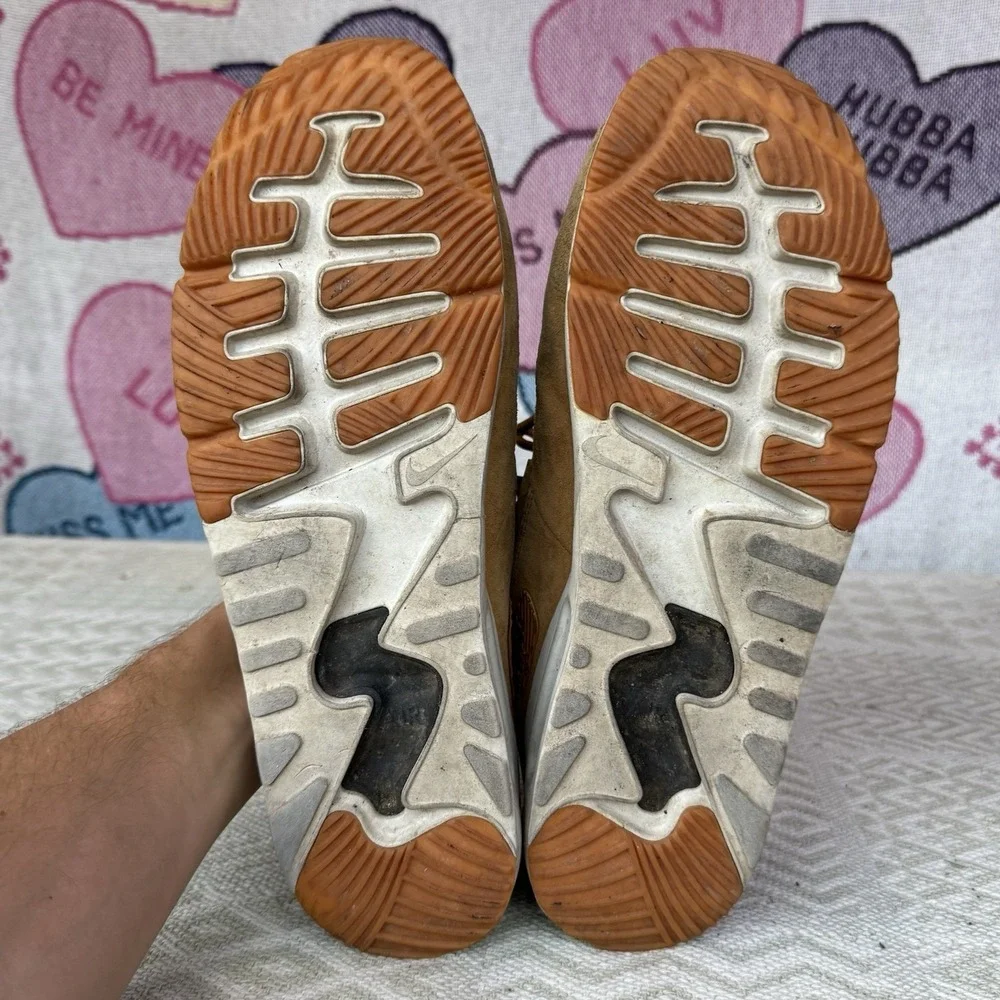 Size 11.5‎ - Nike Air Max 90 Ultra 2.0 Wheat (2018) Sneaker 924447-700 Beige